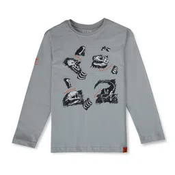 Gini and Jony Boys Graphic Printed Cotton T-shirt-image-53