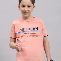Monte Carlo Boys Typography Printed Casual T-shirt-image-53