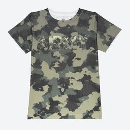 Wear Your Mind Boys Camouflage Printed T-shirt-image-28