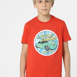 Jack & Jones Junior Boys Graphic Printed Cotton T-shirt-picture-15