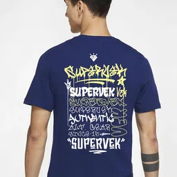 SUPERVEK Unisex Typography Printed Pockets T-shirt-image-22
