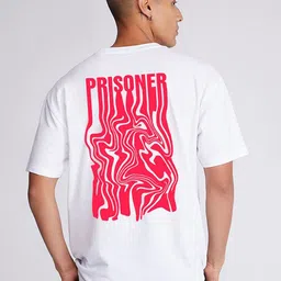 Imsa Moda Typography Printed Cotton T-shirt-image-96