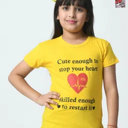 BAESD Girls Biker 2 Printed Pockets T-shirt-picture-35