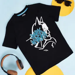 Pantaloons Junior Boys Batman Printed Cotton T-shirt-image-88