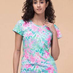 BAESD Women Floral Printed Pockets T-shirt-image-69