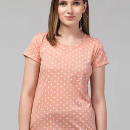 BAESD Geometric Printed Cotton Round Neck Short Sleeves Pockets Casual T-shirt-image-74