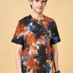 Street 808 by Pantaloons Tie & Dye Cotton T-Shirt-picture-40