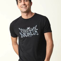 MISCHIEF MONKEY Typography Printed Pure Cotton T-shirt-picture-4