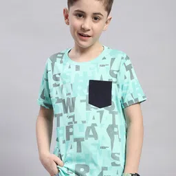 Monte Carlo Boys Typography Printed Pure Cotton T-shirt-image-63