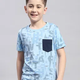Monte Carlo Boys Printed Pure Cotton Pockets T-shirt-picture-19