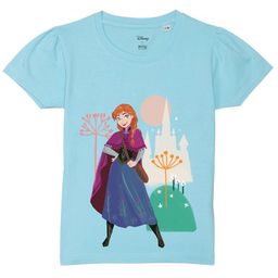 Disney by Wear Your Mind Disney Princess Graphic Printed Puff Sleeves Pure Cotton T-Shirt-image-71
