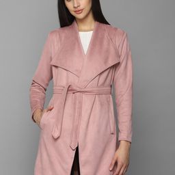 Allen Solly Woman Longline Front Open Cotton Jacket-picture-30