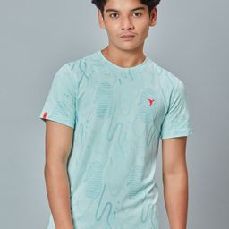 Technosport Boys Self Designed Antimicrobial Slim Fit T-shirt-image-25