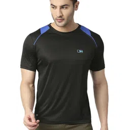 Black Panther Men Short Sleeves Round Neck Dri-FIT Applique T-shirt-image-89