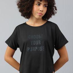 MKH Typography Printed Drop-Shoulder Sleeves Dri-FIT Sports T-shirt-image-10