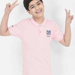 Crimsoune Club Boys Polo Collar Cotton T-Shirt-image-15
