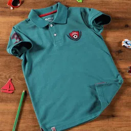 3PIN Boys Polo Collar Cotton T-shirt-image-77