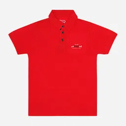 DYCA Boys Polo Collar Short Sleeves Cotton T-shirt-17