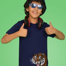 NUSYL Boys Round Neck Graphic Printed T-shirt-picture-24