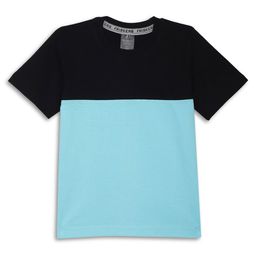 Friskers Boys Colourblocked Short Sleeves T-shirt-image-63
