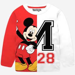 BONKIDS Boys Mickey Mouse Printed Cotton T-shirt-image-68