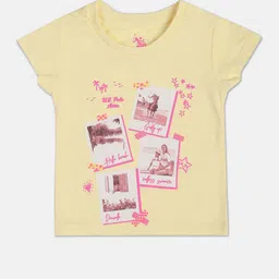 U.S. Polo Assn. Kids Girls Graphic Printed Cotton T-shirt-picture-37