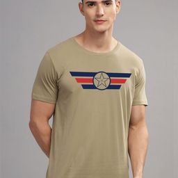 ADRO Men Printed Applique T-shirt-image-15