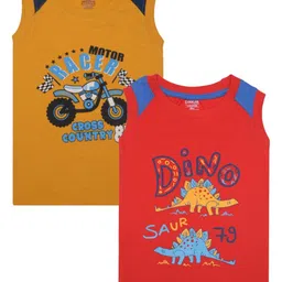 Dollar Champion Kidswear Boys Biker 2 Printed Applique T-shirt-image-70
