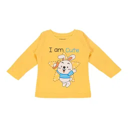 Bodycare Kids Infant Girls Rabbit Printed Long Sleeve Cotton T-shirt-11