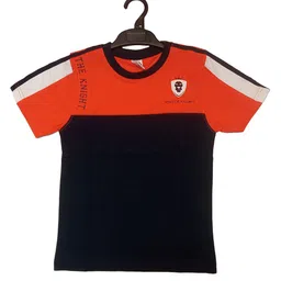 BAESD Boys Colourblocked Round Neck Cotton Regular Fit T-shirt-image-66