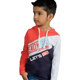3PIN Boys Colourblocked Cotton T-shirt-image-27