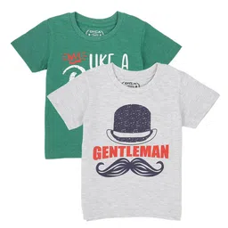DYCA Boys Pack of 2 Multicoloured Printed Cotton T-shirts-15