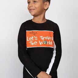 3PIN Boys Typography Printed Cotton T-shirt-image-69