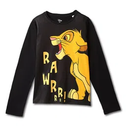 Wear Your Mind Boys Simba Printed T-shirt-image-97