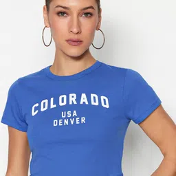Trendyol Typography Printed Pure Cotton T-shirt-image-18