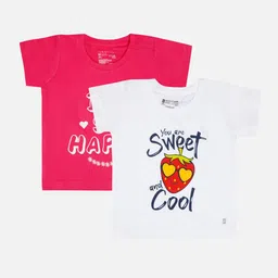 Bodycare Girls Pack Of 2 Printed Cotton T-shirts-52