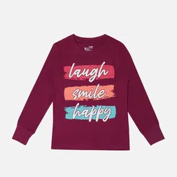 Bodycare Girls Typography Printed Cotton T-shirt-picture-39