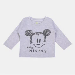 Bodycare Boys Mickey Mouse Typography Printed Round Neck Cotton T-shirt-image-73