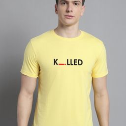 FBAR Typography Printed Cotton T-shirt-image-68