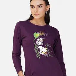 CHOZI Graphic Printed Cotton Casual T-Shirt-image-102