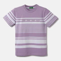 United Colors of Benetton Boys Striped Cotton T-shirt-image-27