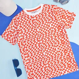Pantaloons Junior Boys Printed Regular Fit Cotton T-shirt-image-21