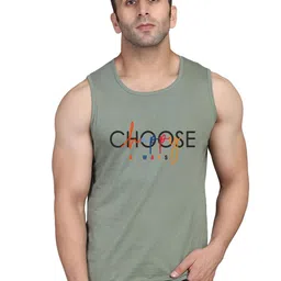 SLOWLORIS Typography Printed Bio Wash Innerwear Vest-31