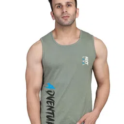 SLOWLORIS Cotton Bio-Wash Innerwear Vests-image-28