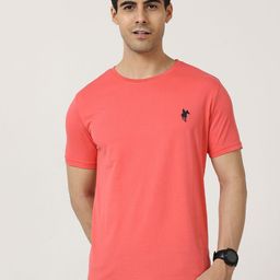 Masculino Latino Round Neck Regular Fit Cotton T-shirt-image-63
