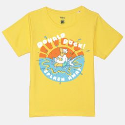 YK Disney Boys Donald Duck Printed Pure Cotton Casual T-shirt-image-25