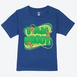 YK Marvel Boys Printed Round Neck Short Sleeves Pure Cotton Regular Fit T-shirt-image-29