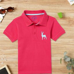ZION Boys Polo Collar Cotton Bio Finish T-shirt-image-68