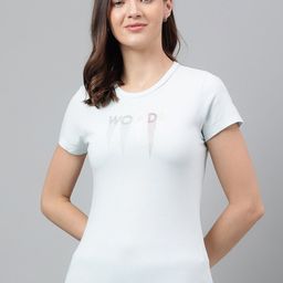 Woods Typography Printed Casual T-Shirt-image-13