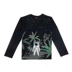 Gini and Jony Infant Boys Printed Full Sleeves Cotton T-shirt-image-6